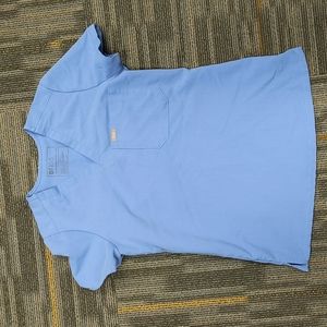 Figs Catarina ceil blue scrub top XXS